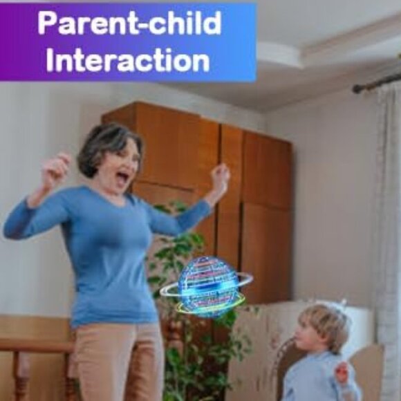 Flying Orb Ball LED Lights Up Tricks Ages 5+  NWT - Picture 4 of 7